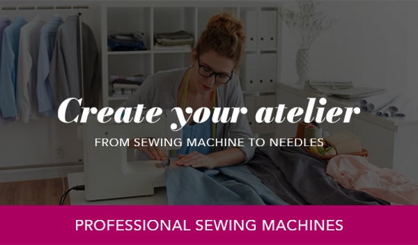 a choice of the best professional sewing machines